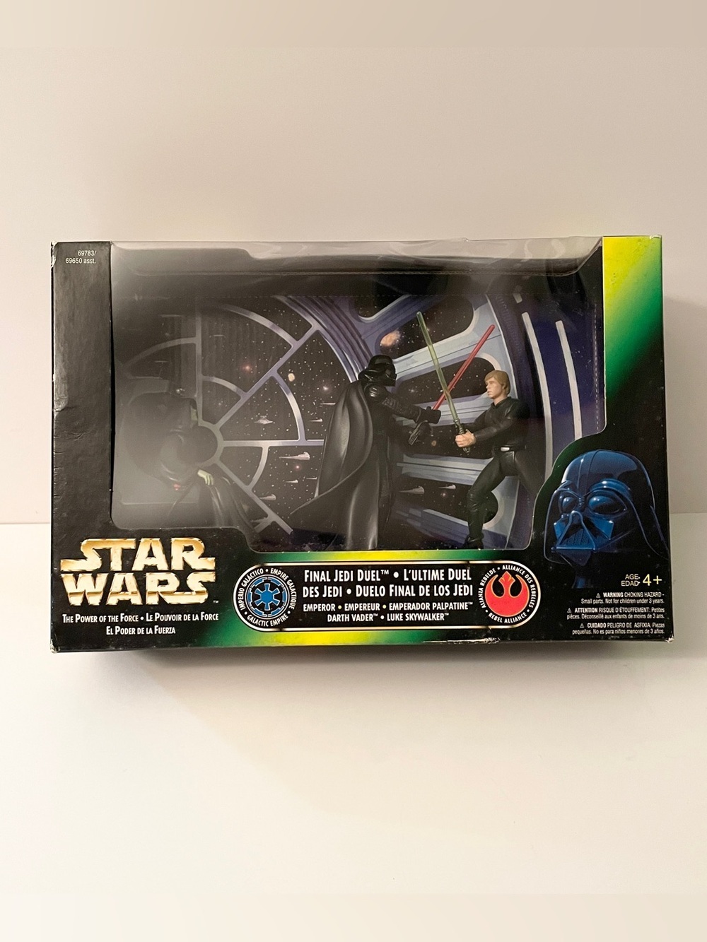 VTG 1997 Star Wars Power of the Force Final Jedi Duel Kenner